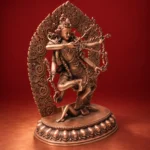 Kurukulla / Red Tara (红度母) Red Copper Statue – Love & Courage · 15 cm - Image 3