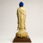 Amitabha Buddha (阿弥陀佛) Hinoki Wood Statue – Peace & Compassion · 38 cm - Image 4