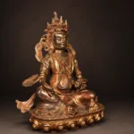 Vajrasattva (金刚萨埵) Gilded Bronze Statue – Purification & Peace · 20.5 cm - Image 2