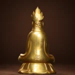 Guanyin (观音菩萨) Gold-Finish Statue – Compassion & Protection · 33 cm - Image 4