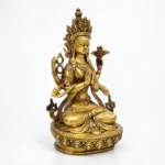 Guanyin (观音菩萨) Four-Armed Copper Statue – Compassion & Protection · 22 cm - Image 3