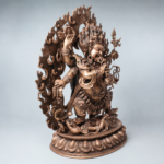 Six-Armed Mahakala (大黑天) Red Copper Statue – Protection & Courage · 40 cm - Image 3