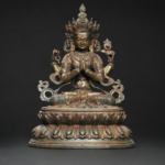 Guanyin (观音菩萨) Bronze Statue – Compassion & Protection · 22 cm