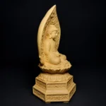 Amitabha Buddha (阿弥陀佛) Boxwood Statue – Peace & Compassion · 15.5 cm - Image 3