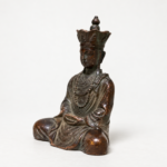 Ksitigarbha (地藏王菩萨) Bronze Statue – Compassion & Protection · 8.2 cm - Image 2