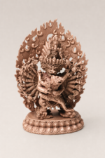 Yamantaka (大威德金刚) Red Copper Statue – Protection & Wisdom · 11 cm