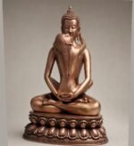 Samantabhadra (普贤王如来) Copper Yab-Yum Statue – Wisdom & Inner Peace · 23 cm - Image 2