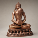 Samantabhadra (普贤王如来) Copper Yab-Yum Statue – Wisdom & Inner Peace · 23 cm