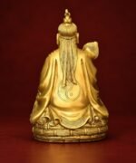 Taishang Laojun (太上老君) Brass Statue – Wisdom, Protection & Taoist Blessings · 19 cm - Image 2