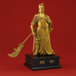 Guan Gong (关公) Copper Statue – Prosperity & Protection · 35 cm - Image 2