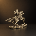 Guan Gong (关公) Horseback Miniature – Prosperity & Protection · 5.1 cm - Image 4