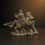 Guan Gong (关公) Horseback Miniature – Prosperity & Protection · 5.1 cm - Image 3
