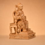 Nezha (哪吒三太子) Carved Wood Statue – Courage & Protection · 10 cm - Image 2