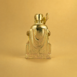 Tudigong (土地公) Gold-Finish Statue – Prosperity & Protection · 7.7 cm - Image 4