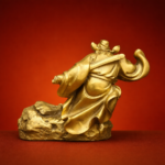 Zhong Kui (钟馗) Copper-Finish Statue – Protection & Courage · 7 cm - Image 4