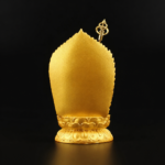 Ksitigarbha (地藏王菩萨) Gold-Finish Resin Statue – Compassion & Protection · 10 cm - Image 4
