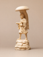 Tang Sanzang (唐三藏) Hinoki Wood Statue – Wisdom & Perseverance · 30 cm - Image 2