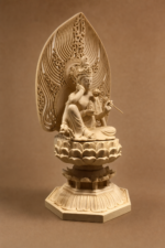 Ruyi Guanyin (如意观音) Solid Wood Statue – Compassion & Protection · 30 cm - Image 3