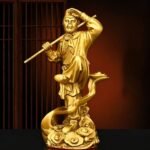 Qitian Dasheng (齐天大圣) Copper-Finish Statue – Courage & Protection · 15.5 cm - Image 2