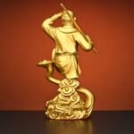 Qitian Dasheng (齐天大圣) Copper-Finish Statue – Courage & Protection · 15.5 cm - Image 4