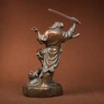 Zhong Kui (钟馗) Copper Statue – Protection & Courage · 24 cm - Image 4