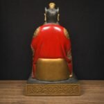 Zhang Tianshi (张天师) Painted Copper Statue – Protection & Courage · 28 cm - Image 4