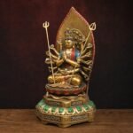 Thousand-Armed Guanyin (千手观音) Painted Copper Statue – Compassion & Protection · 35 cm - Image 2