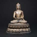 Shakyamuni Buddha (释迦牟尼佛) Copper Statue – Peace & Wisdom · 29.5 cm