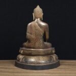 Shakyamuni Buddha (释迦牟尼佛) Copper Statue – Peace & Wisdom · 29.5 cm - Image 4