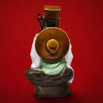 Lu Dongbin (吕洞宾) Porcelain Statue – Wisdom & Protection · 17 cm - Image 4