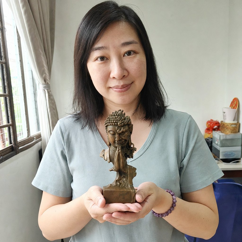 Buddha Duality Art Sculpture (佛魔一念间) lifestyle image
