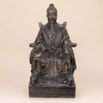 Zhang Sanfeng (张三丰) Copper Statue – Wisdom & Inner Peace · 28 cm