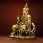 Taishang Laojun (太上老君) Seated Statue – Wisdom & Peace · 19.5 cm - Image 3