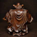 Zhong Kui (钟馗) Boxwood Guardian Statue – Protection & Courage · 7.6 cm - Image 4