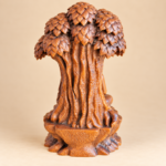 Ru Lai Buddha (如来佛) Under-Tree Boxwood Statue – Peace, Wisdom & Protection · 14.5 cm - Image 3